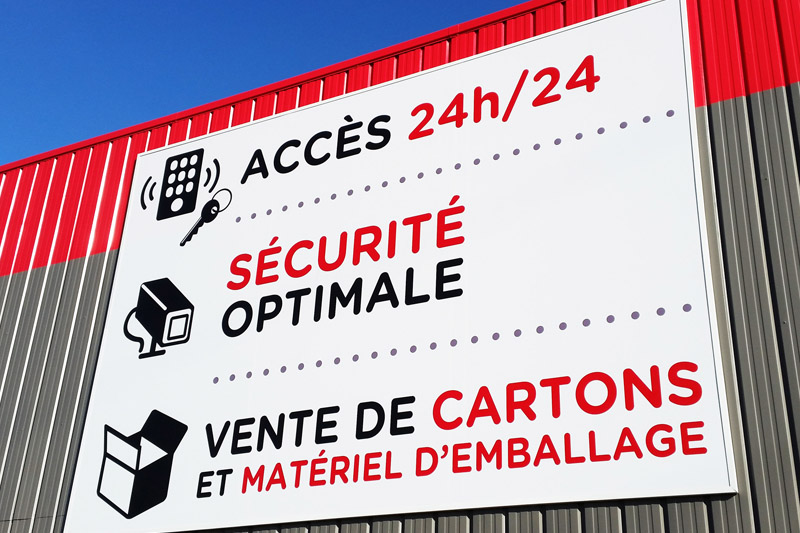 Bâche tendue 4m*3m  imprimée