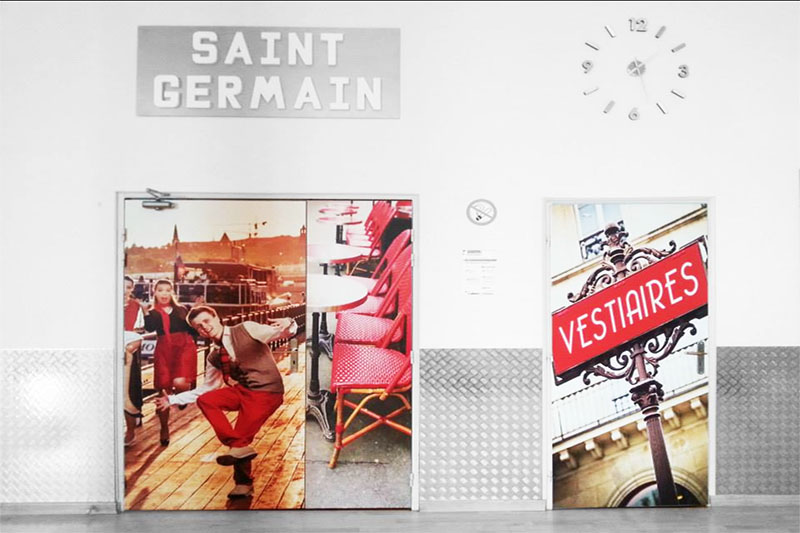 Impression numérique polymère et plastification sur portes