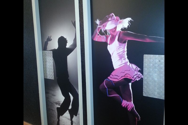 Impression numérique, plastification sur porte