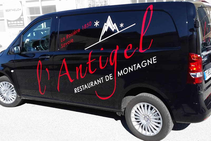 Lettrage adhésif haute qualité