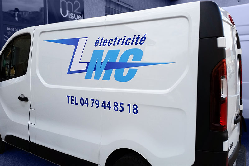 Impression numérique sur adhésif polymère + plastification anti UV