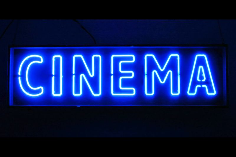 Enseigne plexiglas néons