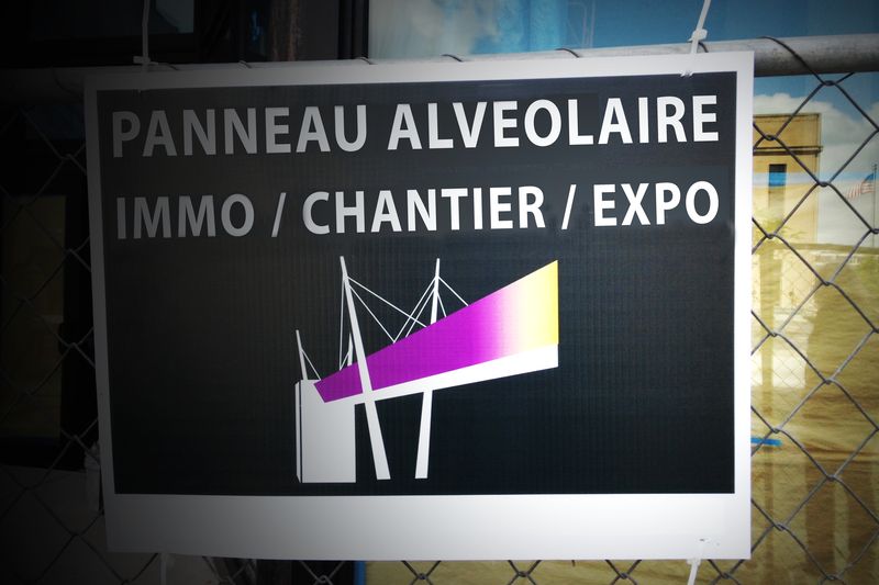 Panneau alvéolaire Akilux sérigraphie